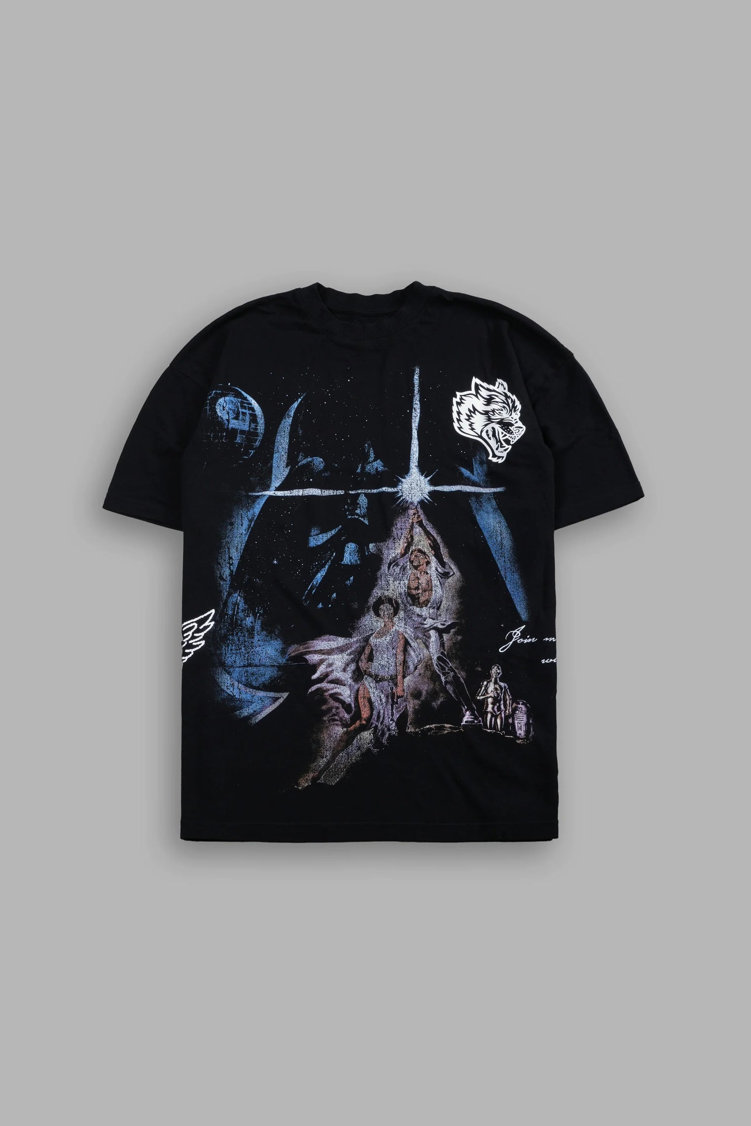 A New Hope "Side-By-Side" Series Premium Tee in Black