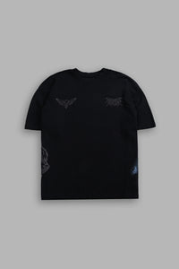 Dark Legacy "Side By Side" Series Premium Oversized Tee in Black
