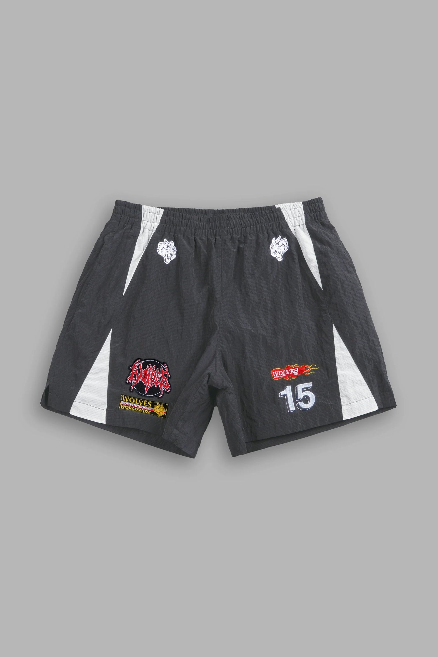 You Underestimate My Power Zdan Shorts in Black