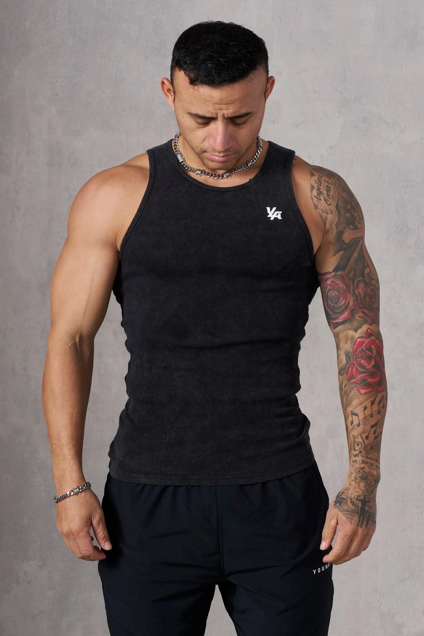 314 Scoop Bottom Ribbed Tank