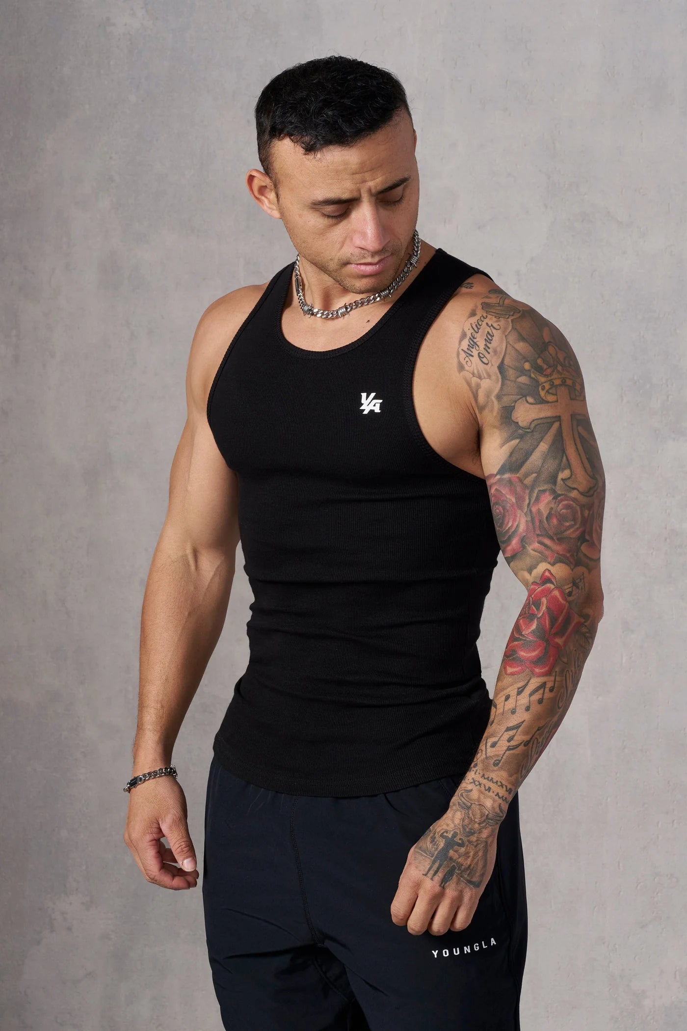 314 Scoop Bottom Ribbed Tank