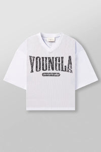 4187 - Varsity Football Cropped Jersey