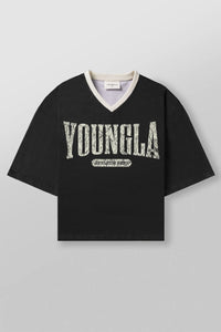 4187 - Varsity Football Cropped Jersey