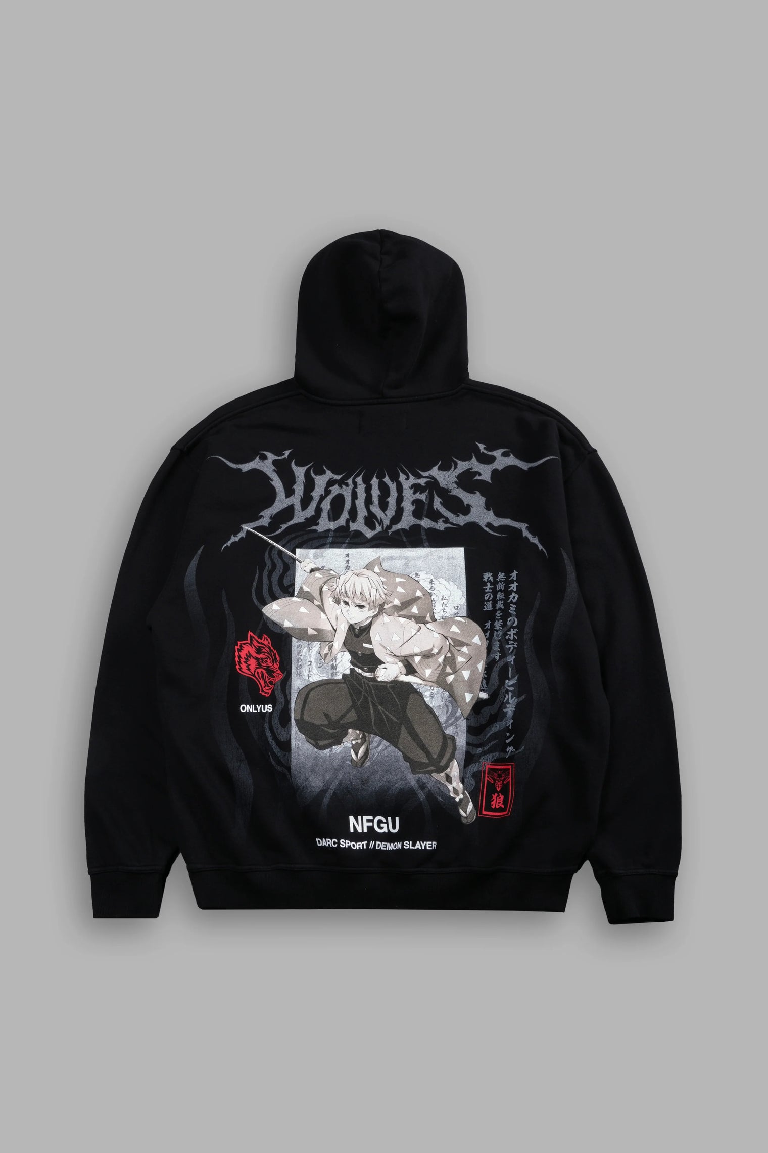 Zenitsu NFGU "Pierce" Hoodie in Black L