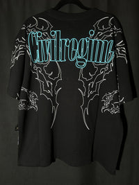 Wrath Of Geto "Side By Side" 199X Oversized Tee in Black