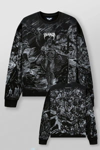 8002 - Batman Comic Longsleeves