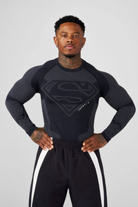 8066 - Superman Compression Longsleeves
