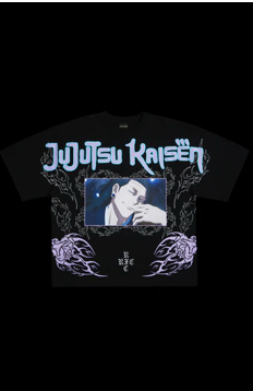 Wrath Of Geto "Side By Side" 199X Oversized Tee in Black