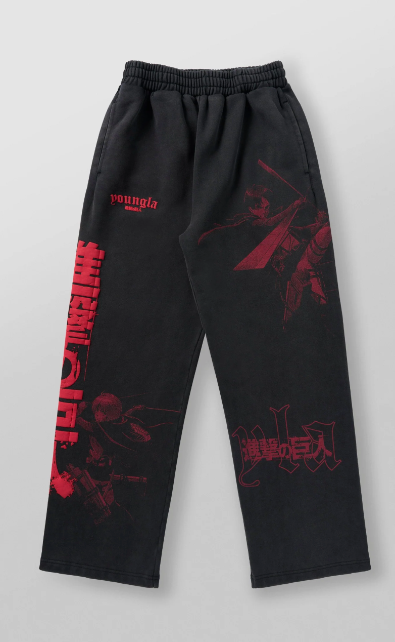 2128 - AOT© x YLA Baggy Joggers