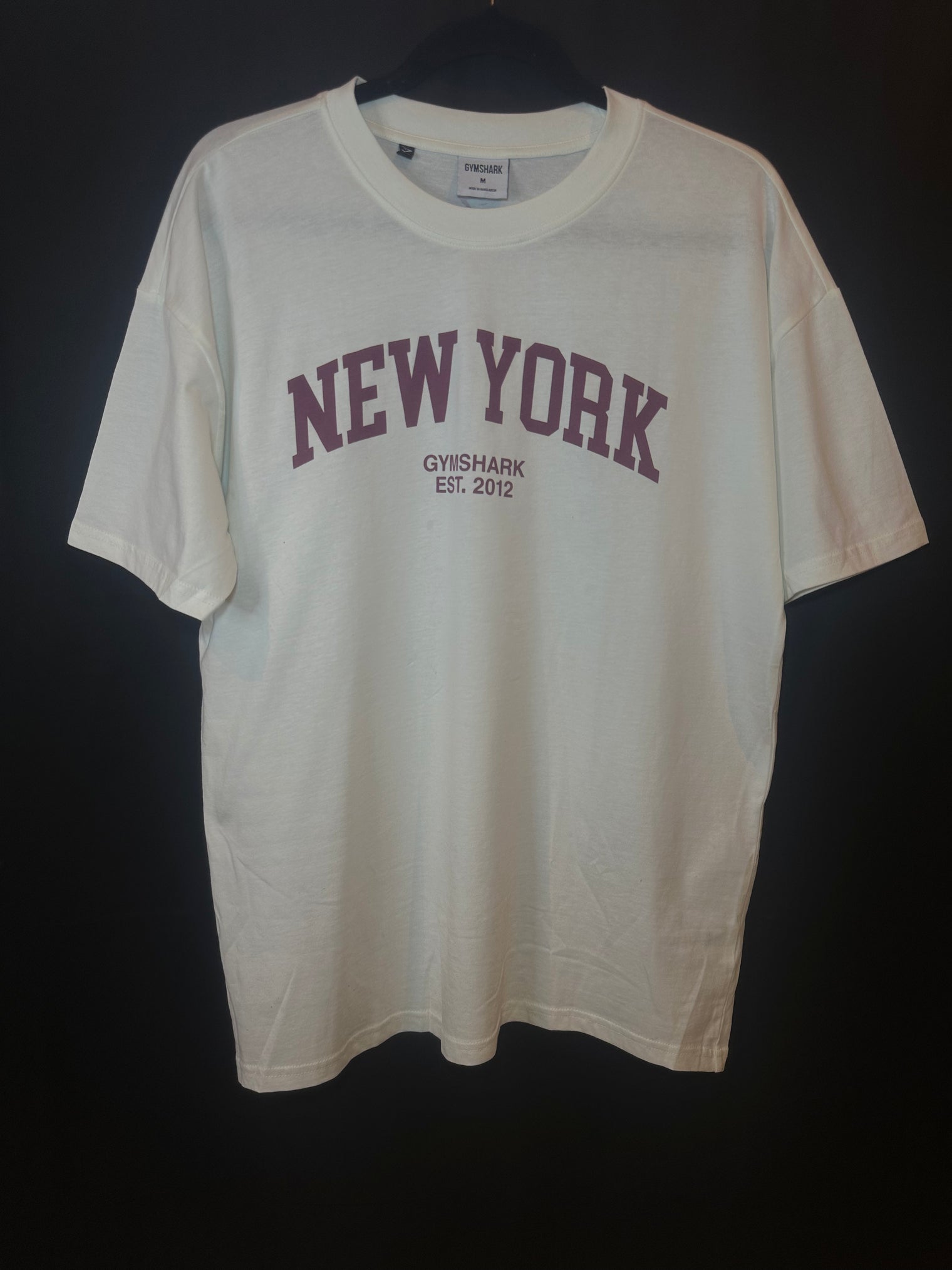 Gymshark nyc collegiate tshirt