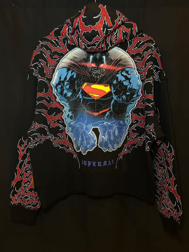 Red Death Forever Hoodie in Black