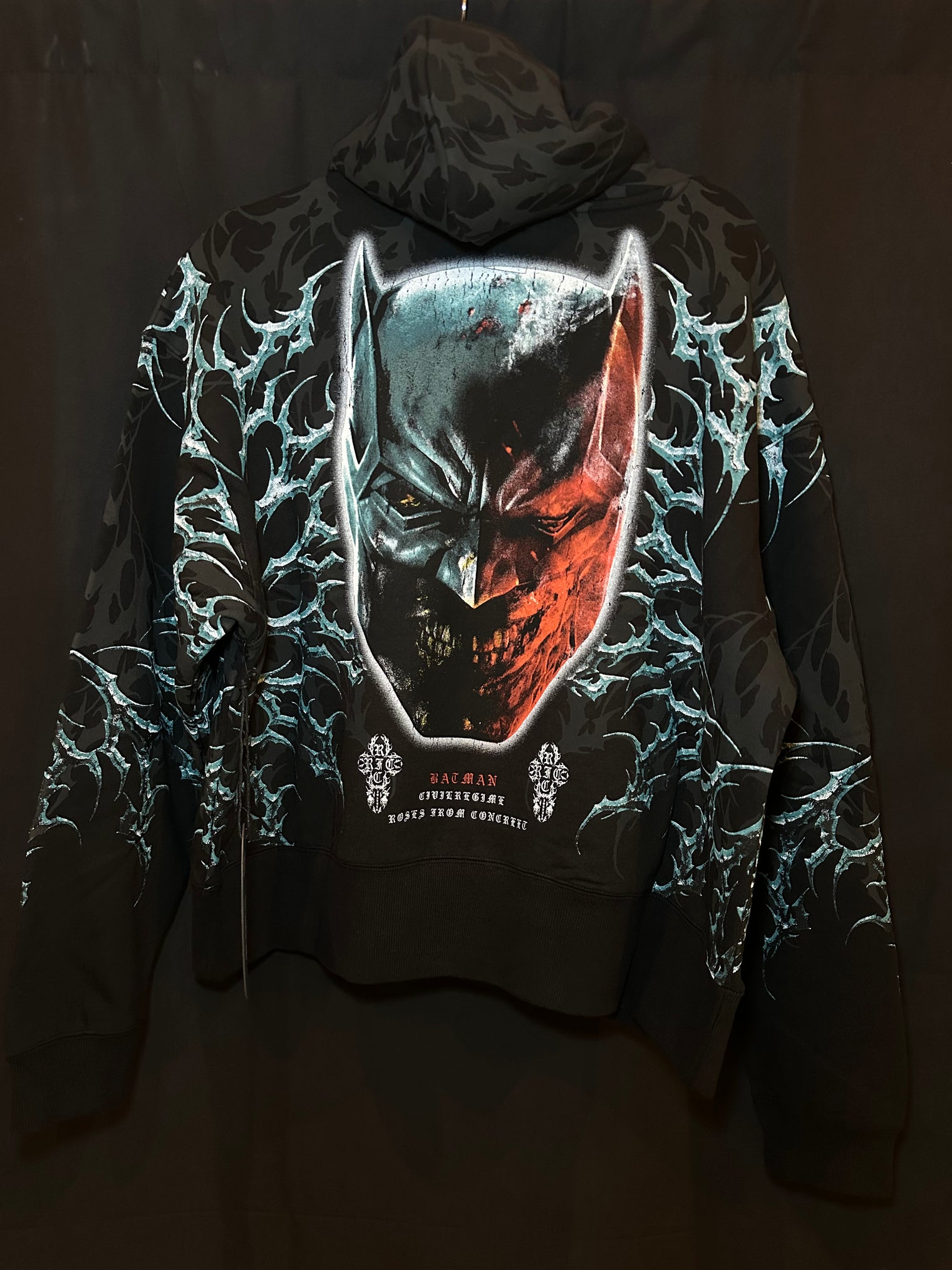 Knight Of The Dead Forever Hoodie in Black