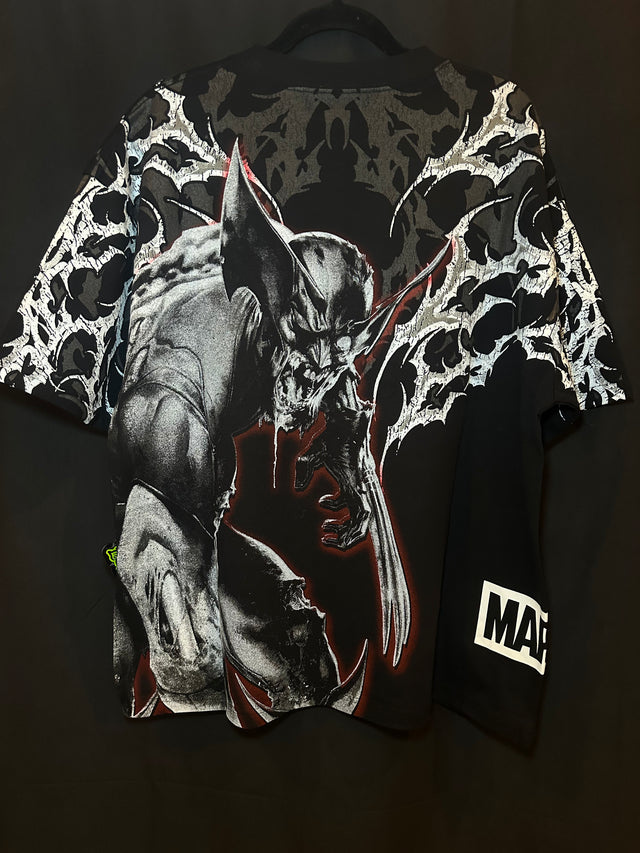 Wolverine Zombie "Side By Side" 199X Oversized Tee in Black