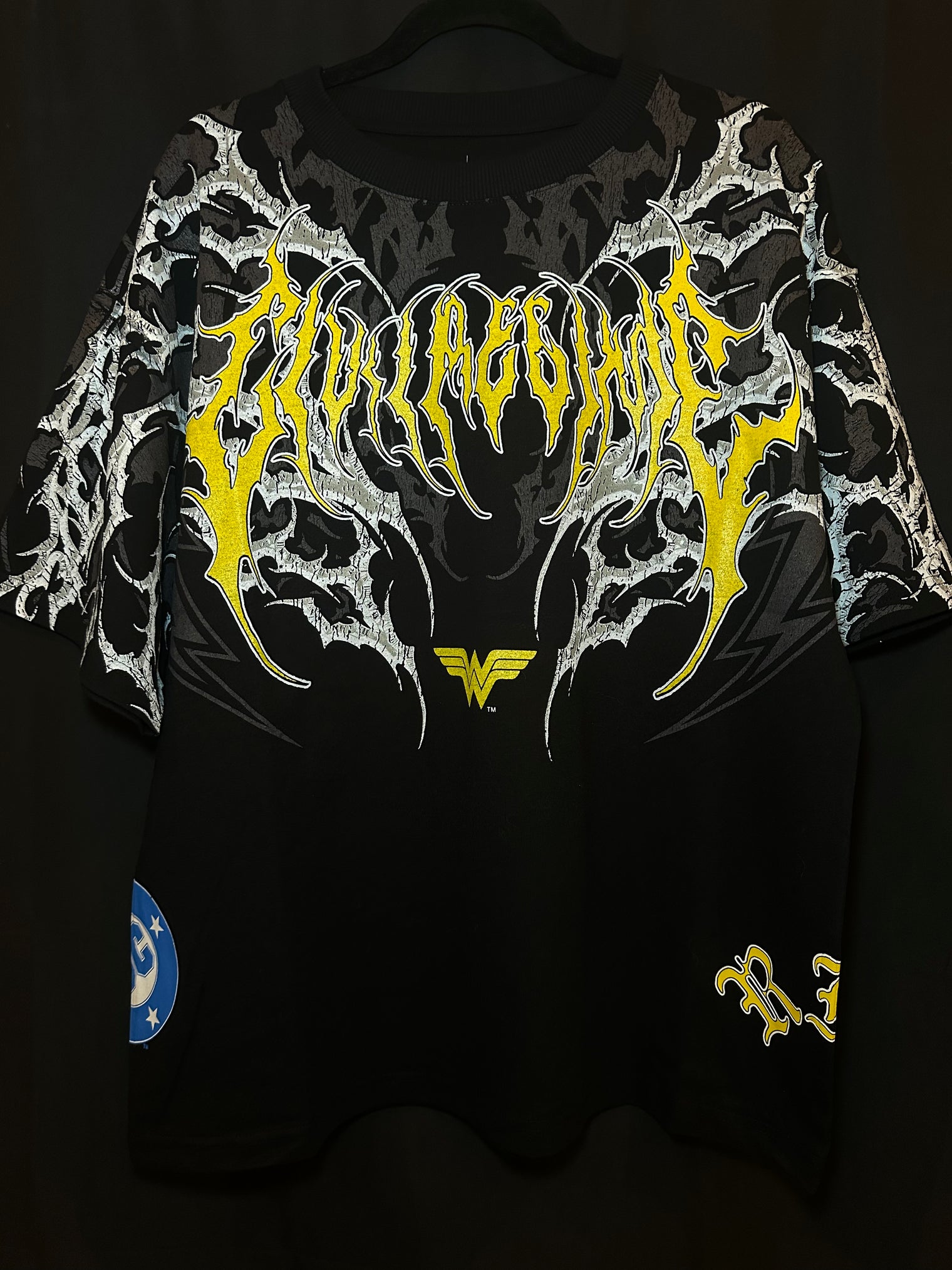 Dead Amazon "Side By Side" 199X Oversized Tee in Black