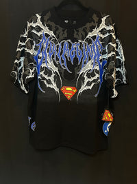 Dead Man Of Steel "Side By Side" 199X Oversized Tee in Black