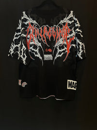 Hulk Zombie "Side By Side" 199X Oversized Tee in Black