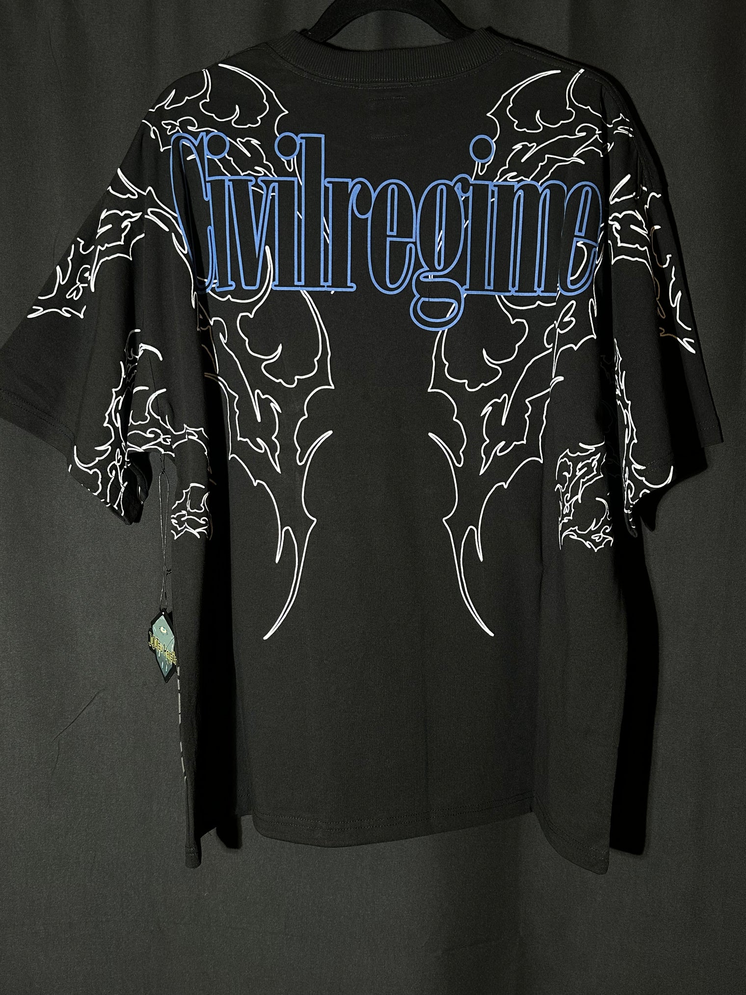 Wrath Of Gojo "Side By Side" 199X Oversized Tee in Black