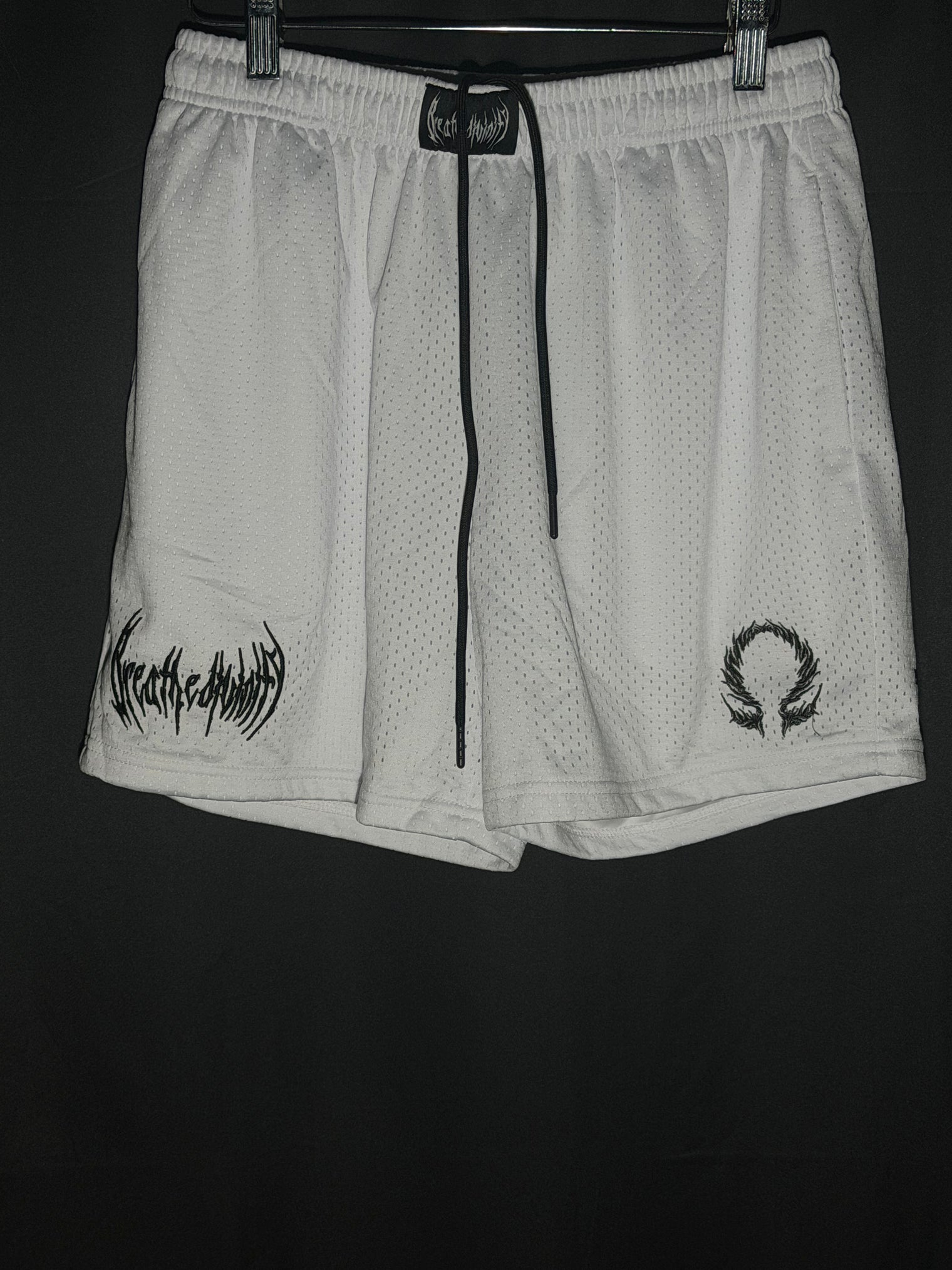 Mens Bodybuilding Mesh shorts