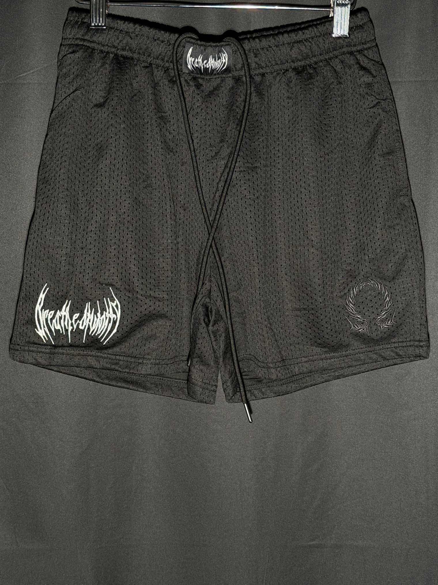 Mens Bodybuilding Mesh shorts