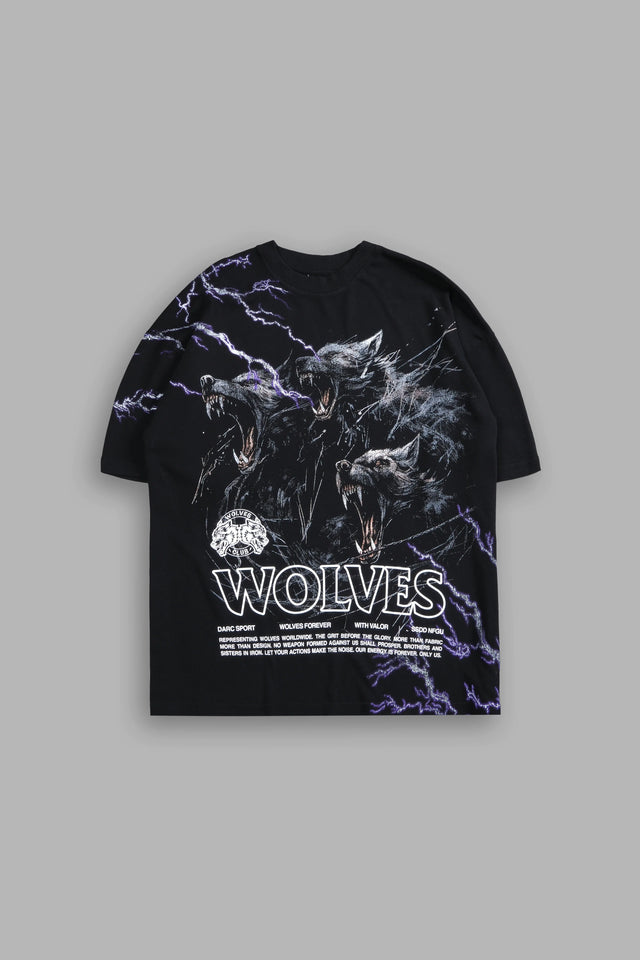 Cerberus V2 "Premium" Oversized Tee in Wolf Gray