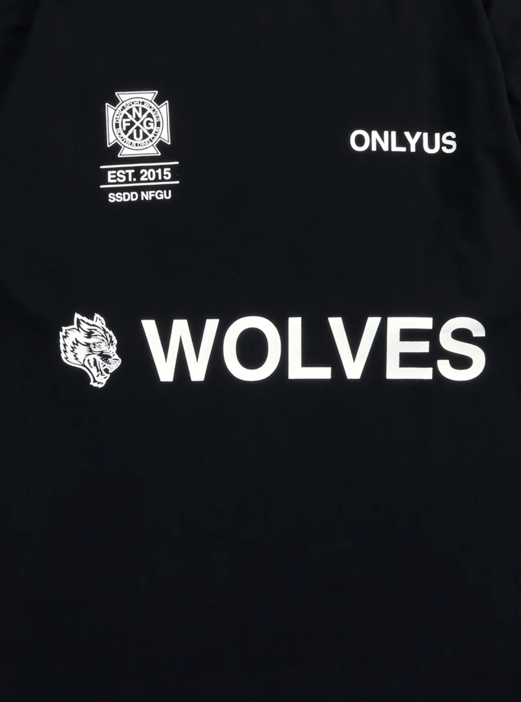 Fearless V2 "Premium" Oversized Tee in Black