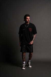 New Beginnings "Premium" Oversized Tee in Black