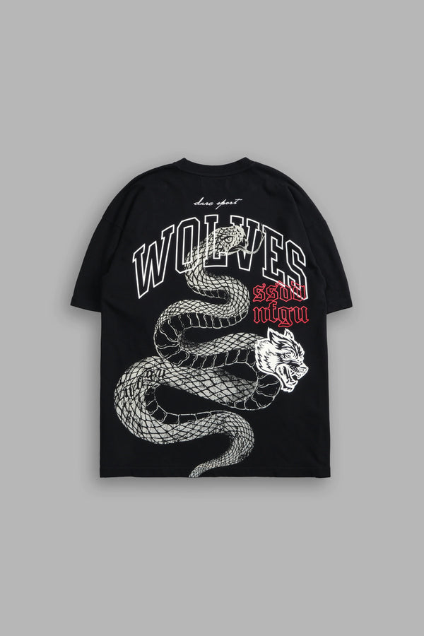 New Beginnings "Premium" Oversized Tee in Black