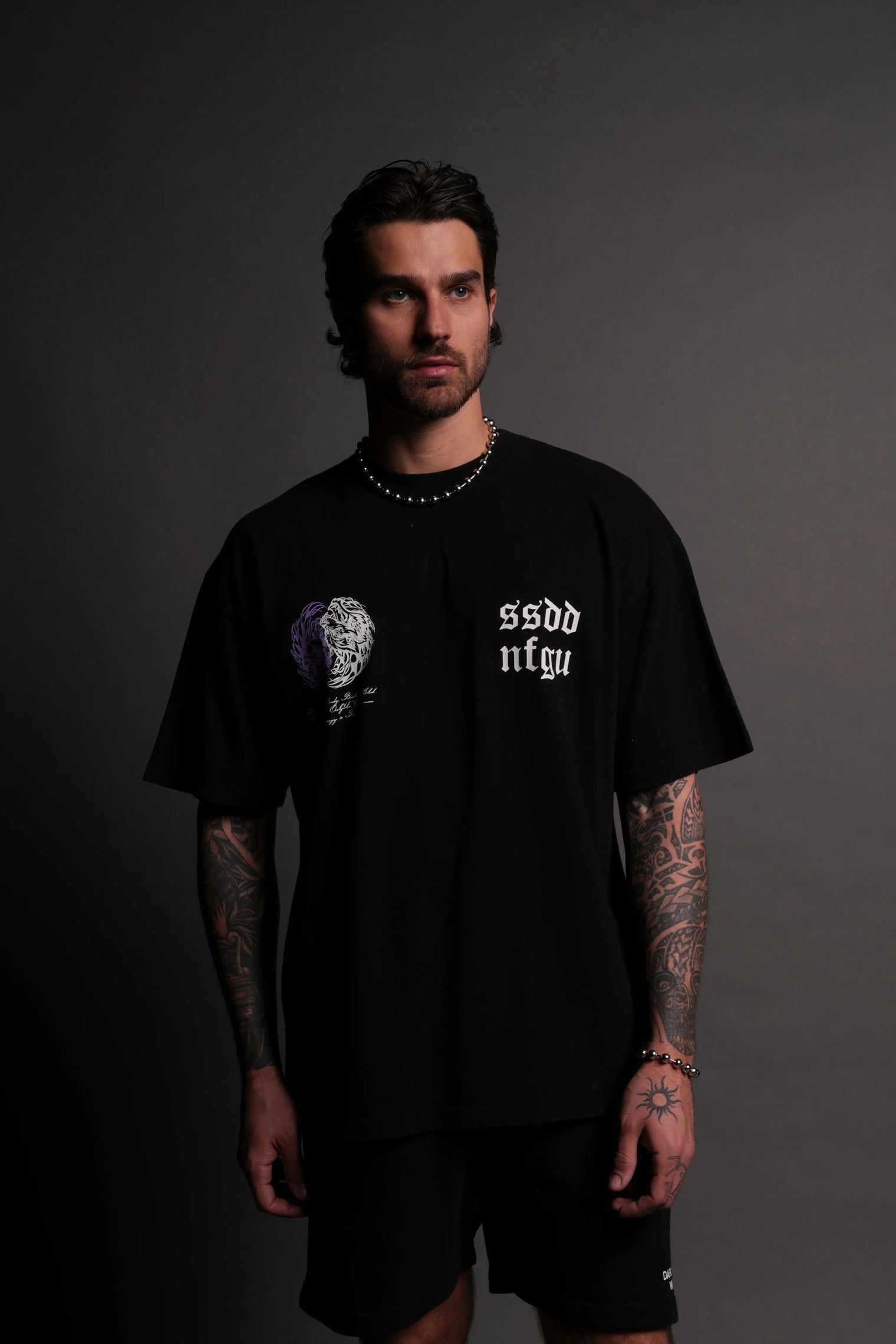 Till Forever V2 "Premium" Oversized Tee in Black