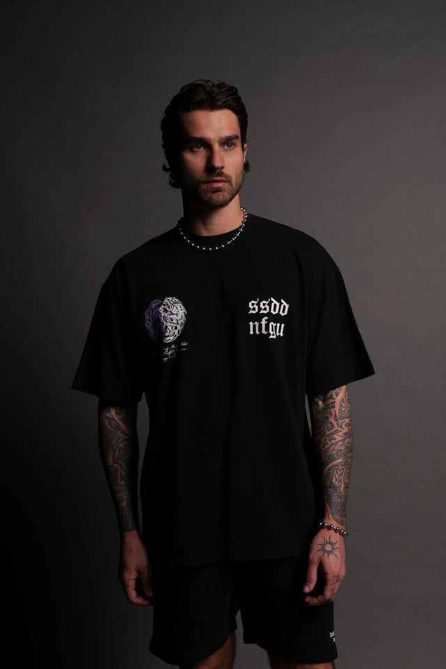 Till Forever V2 "Premium" Oversized Tee in Black