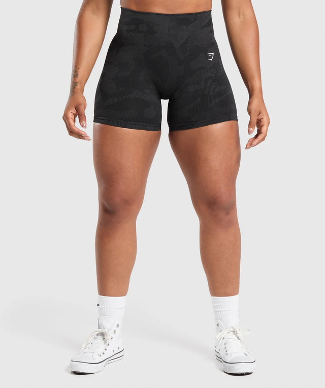 Gymshark Adapt Camo Seamless Ribbed Shorts