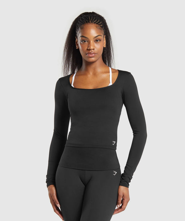 Gymshark Everyday Long Sleeve Midi Top