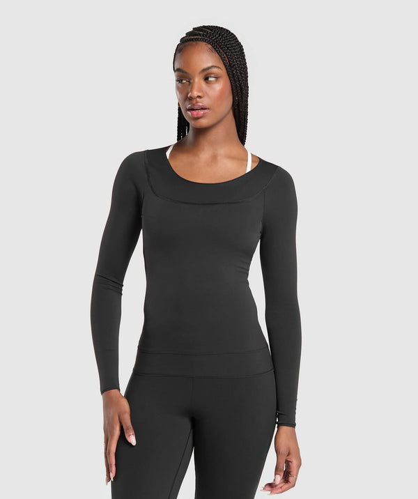 Gymshark Rest Day Luxe Long Sleeve Top